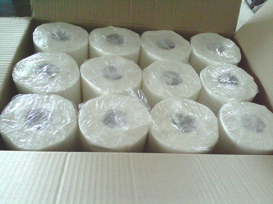 Toallas de papel natural blanco sin blanquear, papel higiénico de cocina premium proveedor